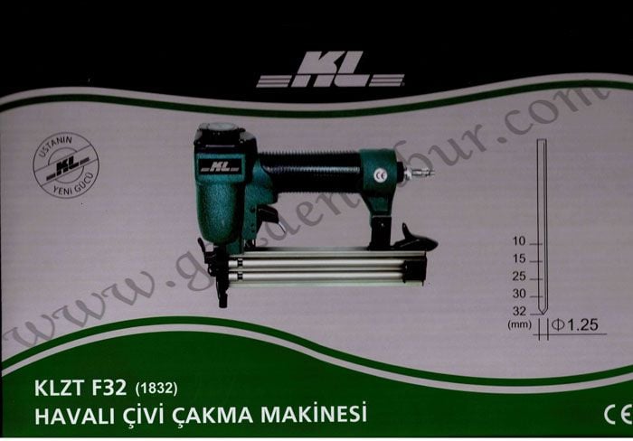 Klpro KLCT32F  Havalı Çivi Çakma Tabancası 15-32mm