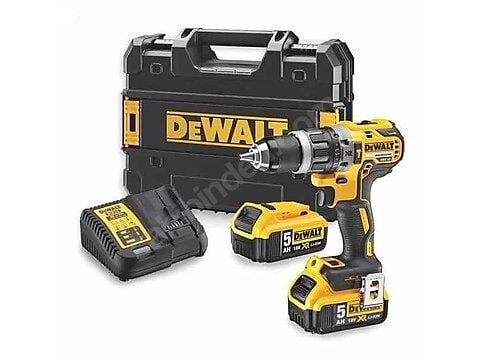 DEWALT DCD791P2 ŞARJLI  MATKAP 18 Volt- 5,0 Ah. Çift Akülü