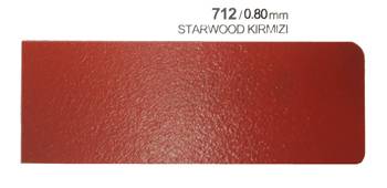 PVC 0,80*22 mm STARWOOD KIRMIZI PVC (150mt)