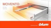 BLUM MOVENTO 60 cm FRENLİ TELESKOPİK RAY