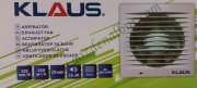 KLAUS 12 cm ÇIKIŞLI PLASTİK DUVAR VE TAVAN FANI