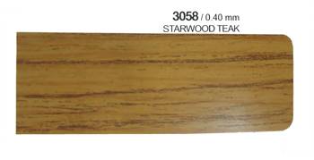 PVC 0,40*22 mm STARWOOD TEAK PVC (300 mt)
