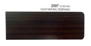 PVC 0,40*22 mm KASTAMONU ZEBRANO PVC (300 mt)