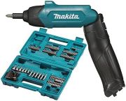 Makita  DF001DW Akülü Vidalama Seti  3,6 Volt (81 parça)