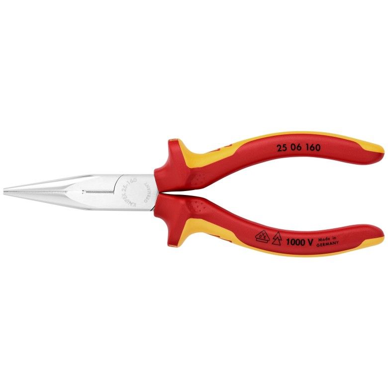 Knipex 2506160 Vde Kargaburun Düz Uçlu 160mm