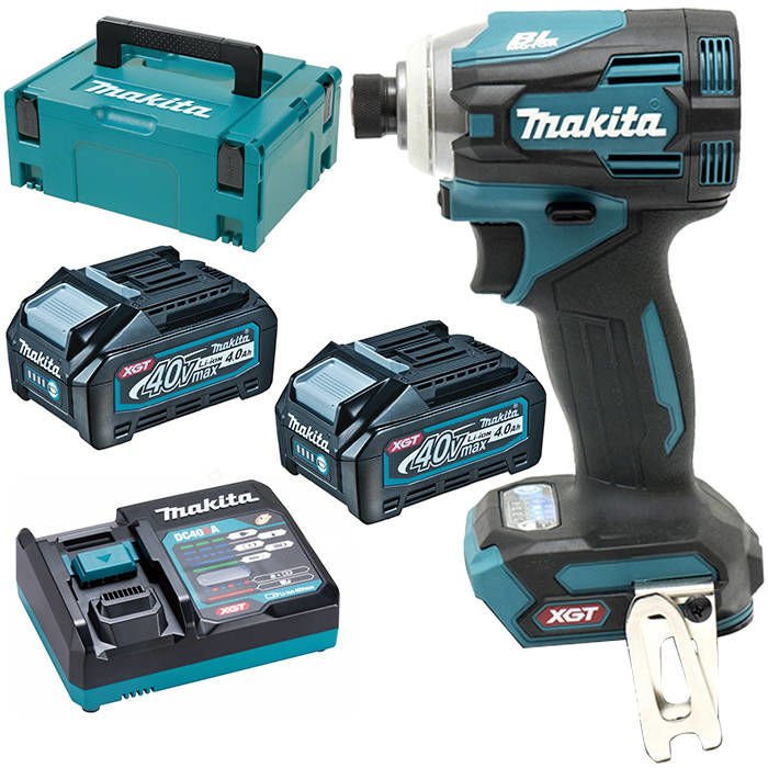 Makita TD001GM201  Darbeli Vidalama 40 Volt-4,0 Amper