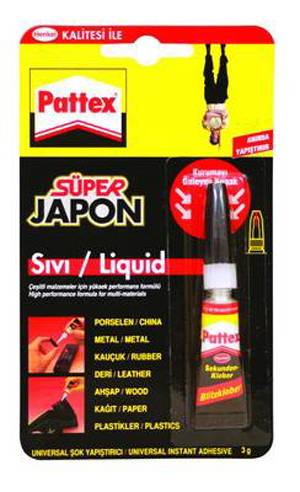 PATTEX SÜPER JAPON YAPIŞTIRICI 3 gr