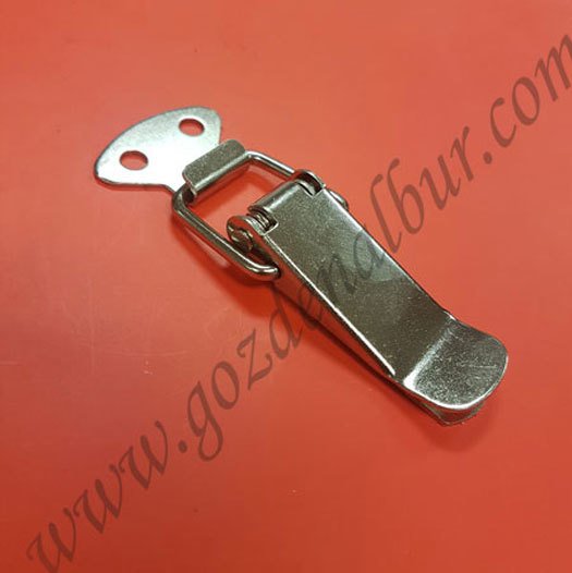 YAYLI SANDIK KLİPSİ NİKEL KAPLAMA 5,5 cm