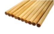 8 mm AHŞAP DÜZ BOY KAVELA 100 cm YİVSİZ (1 kg-Yaklaşık 25 Adet)-KAYIN