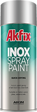 Akfix  İnox Rengi Spreyt Boya 400 ml.