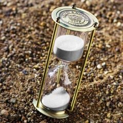 Antik Bronz Kum Saati (30 dakika)