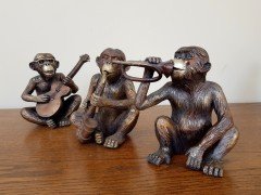 Üç Maymun Biblo ( Çalgıcı Maymunlar )