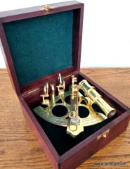 Ahşap Kutulu Sextant