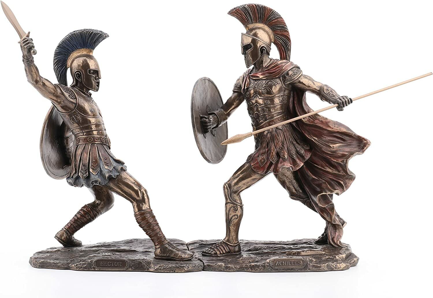 Achilles ve Hector Şovalye Biblo