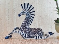 Dekoratif Zebra Biblo