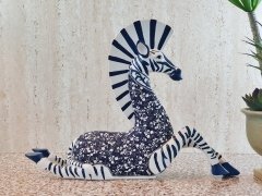 Dekoratif Zebra Biblo