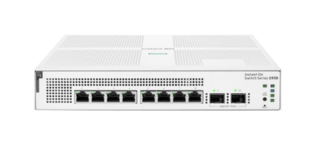 Aruba Instant On 1930-8G JL680A 8 Port 2SFP Yönetilebilir Switch