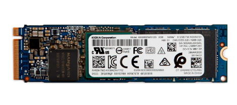 HP 512GB PCI-e 3x4 NVMe M2 SSD