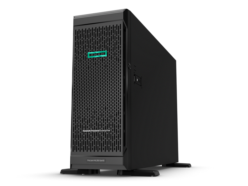 HPE Srv P21788-421 ML350 Gen10 4210R 1P 16GB-R P408i-a 8SFF 1x800W RPS Server