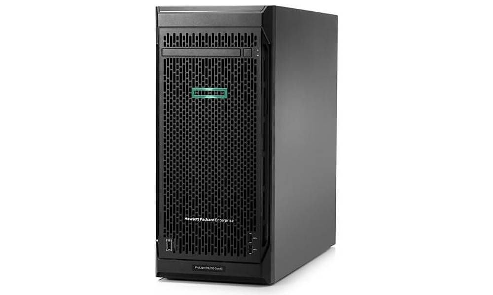 HPE Srv P10812-421 ML110 Gen10 Xeon Silver 4208 1P 16GB No HDD S100i 4LFF 550W Tower