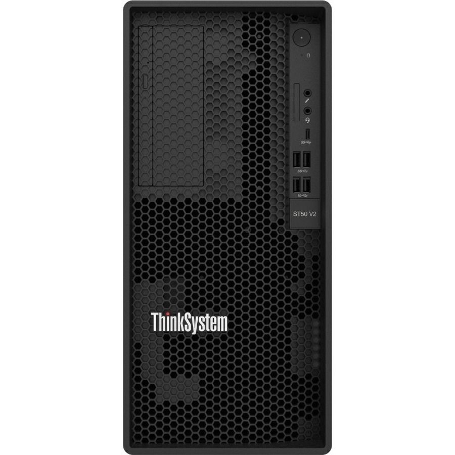 Lenovo Srv 7D8JA043EA Thinksystem ST50 V2 Intel Xeon E-2324G 4C 3.1GHz 1x16GB 2x960GB SSD SW RAID NO DVD 500W Mini Tower