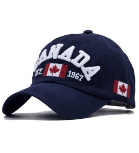 Omark Cotton Lacivert Kanada Şapka