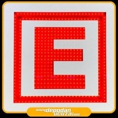 Eczane E Logo Tabela 60x60 cm