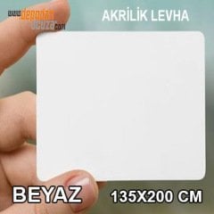 BEYAZ - 135x200 cm - Pleksi