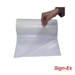 Sign-ex Kumlu Folyo - Beyaz - Arka Kağıdı 120 Gram