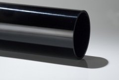 Siyah Akrilik Boru (2 metre)