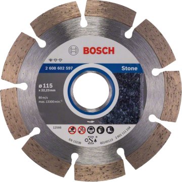 Bosch Stone Beton ve Taş Kesme Diski Elmas 115mm
