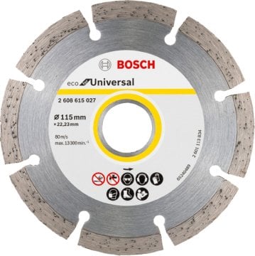 Bosch Universal Beton Kesme Diski Elmas 115mm