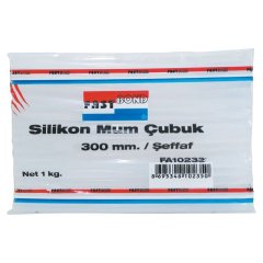 Fast Bond FA10237 Şeffaf Silikon Mum 1Kg ince 7.4x300mm