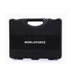 WorldForce 11501 Lokma Takımı 114 Parça S-Ultra 1/4''-1/2'' Uzatmalı Cırcır