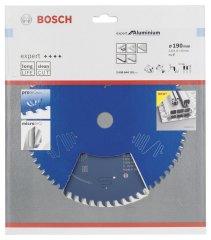 Bosch - Expert Serisi Alüminyum için Daire Testere Bıçağı 190*20 mm 56 Diş