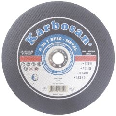Karbosan 910050 A 36 T BF80 Metal Kesme Diski 230x3.0x22.23mm