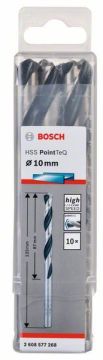 Bosch HSS PointTeQ Matkap Uç Metal 10x87x133mm 10 Parça