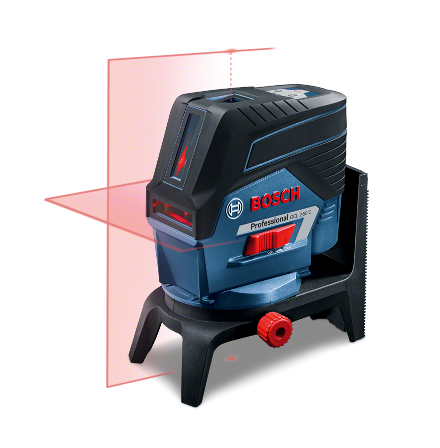 Bosch GCL 2-50 C +RM2 + BT150 Çapraz ve Noktasal Lazer