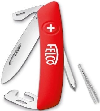 Felco 504 Çok Amaçlı Çakı 75mm 8 Fonksiyonlu