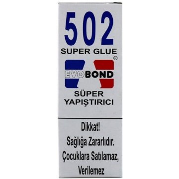 Evobond 502 Süper Yapıştırıcı 20gr