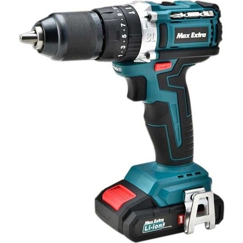 Max-Extra MXP2944D Darbeli Vidalama Çift Akü 18V 2.0Ah Kömürsüz