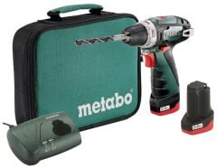 Metabo PowerMaxx BS Çift Akülü Vidalama Li-ion 12V 2Ah