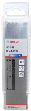 Bosch HSS-R Metal Matkap Uç 9.5x81x125mm 10 Parça