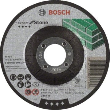 Bosch Expert Kesme Diski Bombeli 115x2.5mm Taş