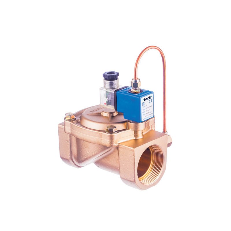 S2012 Serisi Buhar Solenoid Valfi (Borulu)