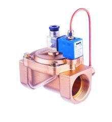 S1012 Serisi Pilot Kumandalı (Borulu) Solenoid Valf