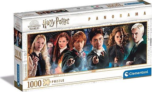 Clementoni - 1000 Parça Harry Potter Yetişkin Puzzle - Panorama - 239639