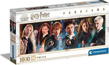Clementoni - 1000 Parça Harry Potter Yetişkin Puzzle - Panorama - 239639
