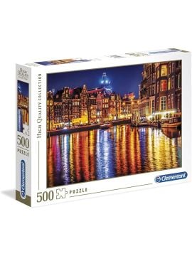 Clementoni - Amsterdam 500 Parça Puzzle (35037)
