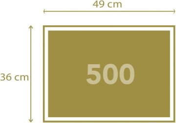 Clementoni - Amsterdam 500 Parça Puzzle (35037)